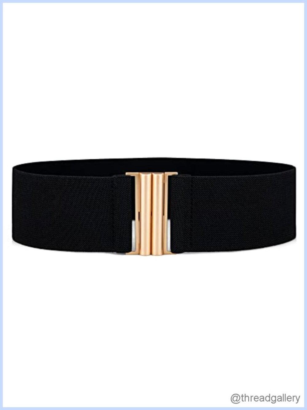 Wide Elastic Cinch Waist Belt for Women Dresses Vintage Stretch